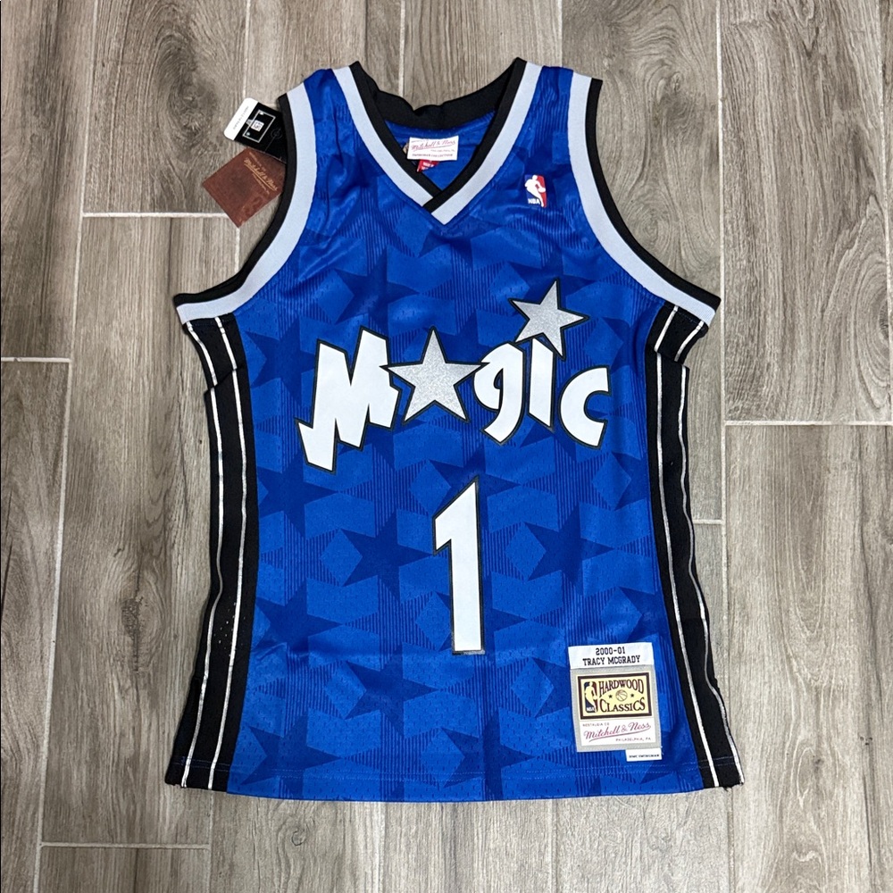 Mitchell & Ness Hardwood Classics Blue Jersey